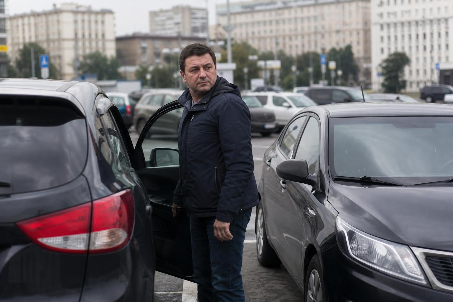 Дверь открыл пассажир — задел дверь машины